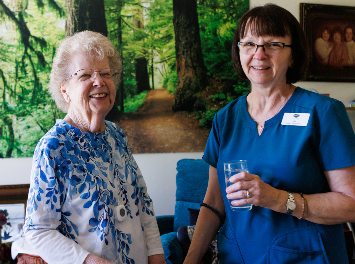 Assisted Living resident at Rock Cove